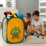 Cesto Organiador de Brinquedos e Roupas Infantil, Dobrável, 60 Litros. - Imagem 3