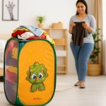 Cesto Organiador de Brinquedos e Roupas Infantil, Dobrável, 60 Litros. - Imagem 4