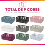 Cesto P (19X13,8X6,5) Branco, Usual - Imagem 6