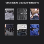Cinto Masculino Militar Tático Premium Fivela Metal Engate Rápido Nylon Unisex Ajustável Resistente Tipo Policia Civil Exército Bope Guarda Nacional Bombeiro Modelo Americano Calça - Imagem 5