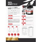 100% Whey Prime Refil 900g Sabor Chocolate Bodyaction - Imagem 2