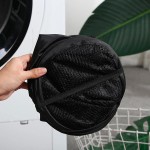Cesto Dobrável de Roupas e Brinquedos Preto 112 Litros – Organizador Multiuso com Alças em Poliéster para Lavanderia, Banheiro e Quarto – Leve, Espaçoso e Resistente - Imagem 4