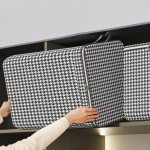 Cesto Organizador Cesto de Roupa, 110 Litros 52 x 40 x 52 cm de não Tecido para Guarda-Roupa Armário Garagem - Imagem 7
