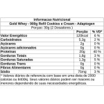 Gold Whey Cookies N Cream 900g BAG - Imagem 2
