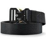Cinto Tático Ultra Resistente Ajustável com Fivela de Engate Rápido – Ideal para Atividades ao Ar Livre, Aventura, Pesca, Caminhada, Camping, Trilha e Uso Diário Trabalho - Imagem 3