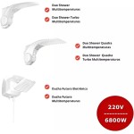 Resist?ncia Duo Shower Quadra Futura Eletronica Quadra Turbo Quadra Multitemperaturas 220v 6800w - Imagem 3