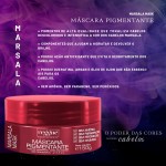 Máscara Matizadora Tonalizante Marsala Veggue 150g - Imagem 2