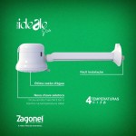 Ducha Multitemperatura Zagonel Ideale Plus 4T 6800W 220V Branco - Imagem 4