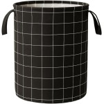 Cesto Organizador Roupa Suja Dobrável Multiuso 40l (Preto) - Imagem 2