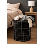 Cesto Organizador Roupa Suja Dobrável Multiuso 40l (Preto) - Imagem 4