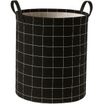Cesto Organizador Roupa Suja Dobrável Multiuso 40l (Preto) - Imagem 8
