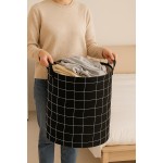Cesto Organizador Roupa Suja Dobrável Multiuso 40l (Preto) - Imagem 9