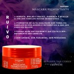 Máscara Matizadora Tonalizante Ruivo Cobre Veggue Profissional 150ml - Imagem 2