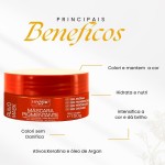 Máscara Matizadora Tonalizante Ruivo Cobre Veggue Profissional 150ml - Imagem 4