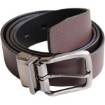 Cinto Masculino Dupla Face Couro Legítimo Cinto X Cintura X
