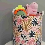 Cesto Roupa Suja Organizador Dobrável Banheiro Lavanderia - Imagem 3