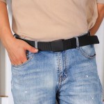 Cinto Antialergico Fivela De Engate Rapido Plástico Polímero Militares Táticos Nylon Durável Respirável 120cm - Imagem 6