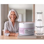 Máscara Matizadora Pure Blond Éclat Hair Care 250g para Cabelos Loiros, Grisalhos e Brancos - Neutraliza Amarelo, Brilho e Hidratação Profunda com Karité e Argan - Imagem 5