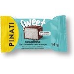 PINATI Doce de coco SWEET Cocadinha com Chocolate Preto 14g - 24 unidades - Imagem 3
