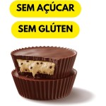 PINATI Chocolate proteico CUPs Cookies and Cream 42g - 10g de proteina - 10 unidades - Imagem 3