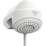 Chuveiro Ducha Eletrônica Modelo Compact Potência 5500W Voltgem 127V BR Cor Branco Durín