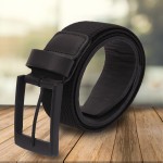 Cinto Masculino Couro Legítimo Elástico Casual Social Oferta - Imagem 2