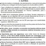 Ducha Elétrica KDT Octo 8T 8800W 220V 8 Temperaturas Chuveirinho Mangueira Desviador Silenciosa Chuveiro Branca Brilho - Imagem 7