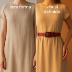 Cinto Feminino de Couro Vermelho com Fivela Metálica Premium – Ajustável, Elegante e Durável para Jeans, Vestidos e Looks Casuais - Imagem 5
