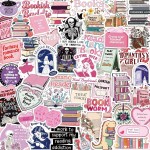 200 adesivos de livros para Kindle, adesivos de livros para adultos, adesivos de leitura à prova d'água de vinil para garrafa de água decalques para laptop