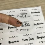 36 Adesivos De Temperos E Condimentos Organizador 3,8x3,8cm (Transparente)