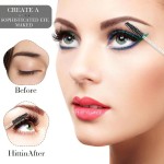 50 peças de aplicador descartável de pincel de cílios para haste de rímel, pincel de sobrancelha, usado para estender cílios, aplicador de beleza cosmética, escova de cílios descartável, pincel - Imagem 2