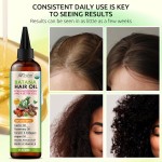 AKBAN Óleo de crescimento capilar com óleos 100% puros de batana, rícino, alecrim e semente de abóbora – infundido com biotina, queratina e vitamina E – Tratamento de fortalecimento e espessamento - Imagem 2
