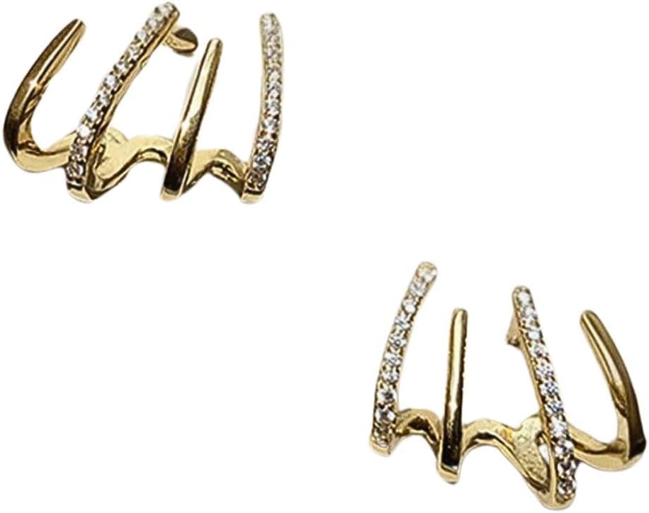 Brinco-Ear-Cuff-Feminino-em-Aco-Inoxidavel-com-Strass-–.jpg Brinco Ear Cuff Feminino em Aço Inoxidável com "Strass" – Semijoia Moderna, Leve e Elegante, Estilo Contemporâneo sem Necessidade de Furo – Dourado – Acompanha Bolsa de Veludo