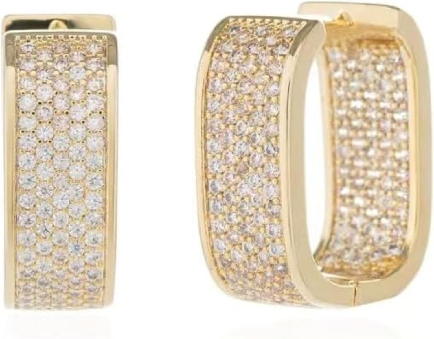 Brincos-Classicos-Banhados-a-Ouro-14K-com-Zirconia-Hipoalergenicos.jpg Brincos Clássicos Banhados a Ouro 14K com Zircônia - Hipoalergênicos para Uso Diário e Ocasiões Especiais