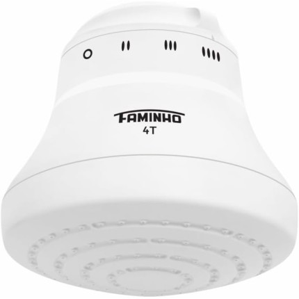 CHUVEIRO ELÉTRICO - DUCHA FAMINHO 4T BRANCA 127V 5400W - FAME