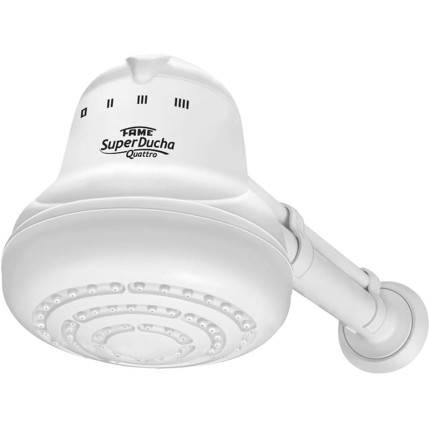 CHUVEIRO ELÉTRICO - SUPER DUCHA QUATTRO BRANCO 220V 6.800W - FAME