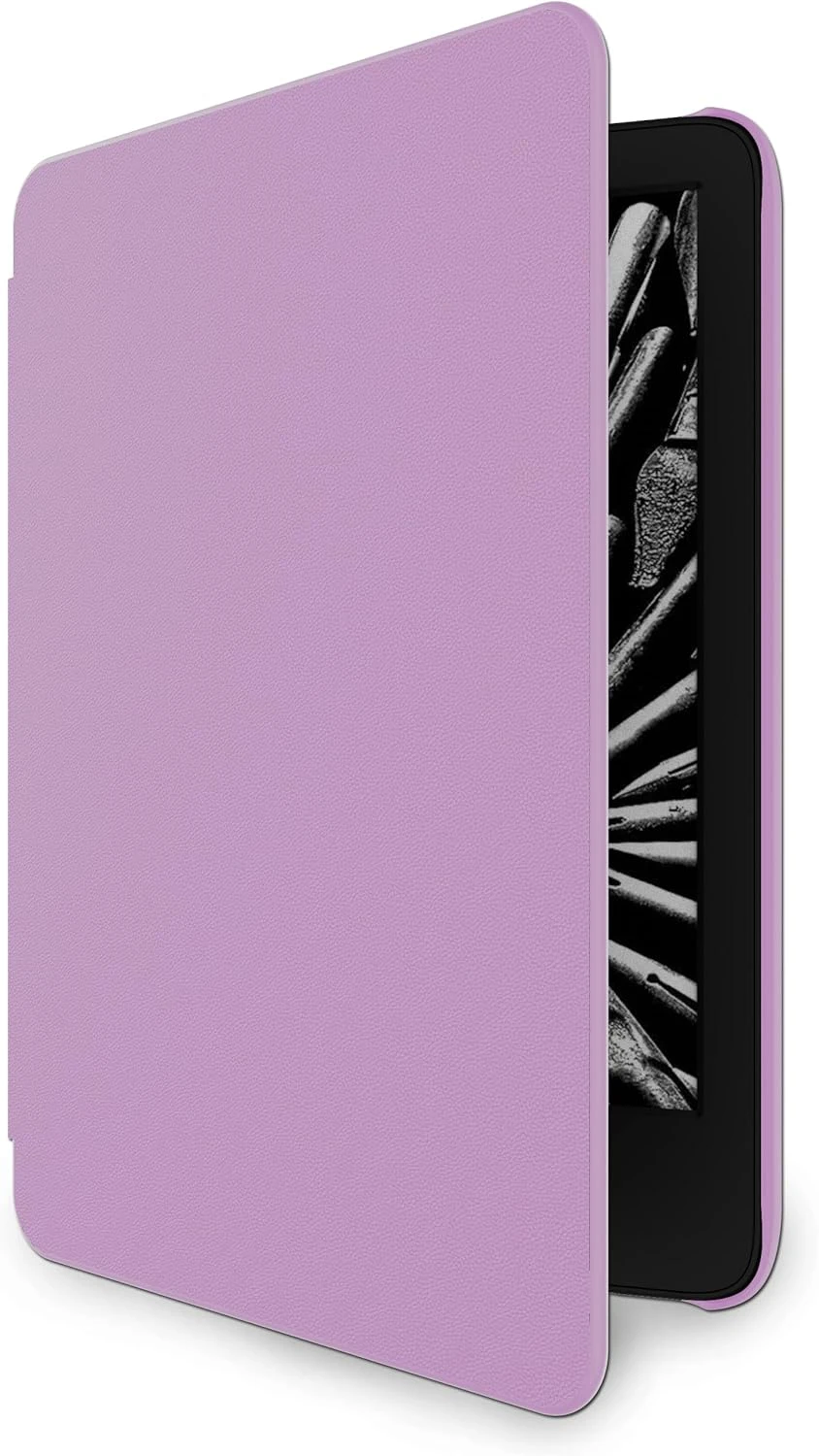 Capa-Nupro-para-Kindle-11a-Geracao-2022-e-2024.jpg Capa Nupro para Kindle 11ª Geração (2022 e 2024) - Cor Lavanda (não compatível com o Kindle 10ª geração, Kindle Paperwhite ou Kindle Oasis)