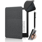 Capa para 6,8 polegadas Kindle Paperwhite de tecido TPU 11ª geração 2021 (modelo M2L3EK ou M2L4EK) com alça de mão, com despertar/hibernar automático, caneta sensível ao toque