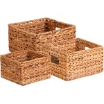 Cestas Honey-Can-Do STO-02882, vários tamanhos, pacote com 3