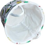 Cesto Organizador Multiuso Dobrável Roupa Suja Brinquedos Tamanho Grande 42 x 45 cm Resistente Temático Utilidade Para Casa Inteira Dinossauro - Imagem 2