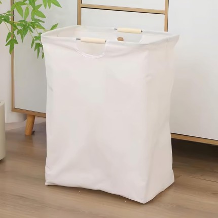 Cesto Organizador Multiuso Dobrável em Tecido para Roupas, Brinquedos e Lavanderia - Organize Sua Casa com Praticidade, Compacto, Resistente e Fácil de Transportar (Modelo G)