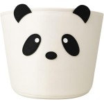 Cesto Organizador Roupa Suja Dobrável Multiuso 30L Animais Decorativo Roupas e Brinquedos, Design Panda e Pinguim, 30L (Panda) - Imagem 2