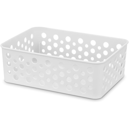 Cesto P (19X13,8X6,5) Branco, Usual