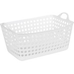 Cesto Retangular Flexível, 22L, Branco, Arthi