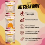 Chá Verde + Psyllium + Cúrcuma em Pó | Kit Clean Body | Metabolismo, Fibras e Bem-Estar Ca.nuts (1 Kit - (3 Pacotes)) - Imagem 2