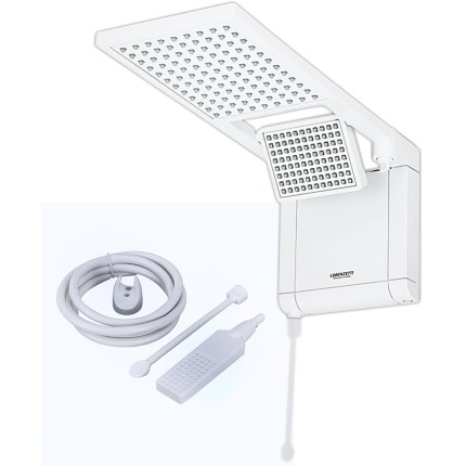 Chuveiro Acqua Duo branco 7800W Lorenzetti 220v