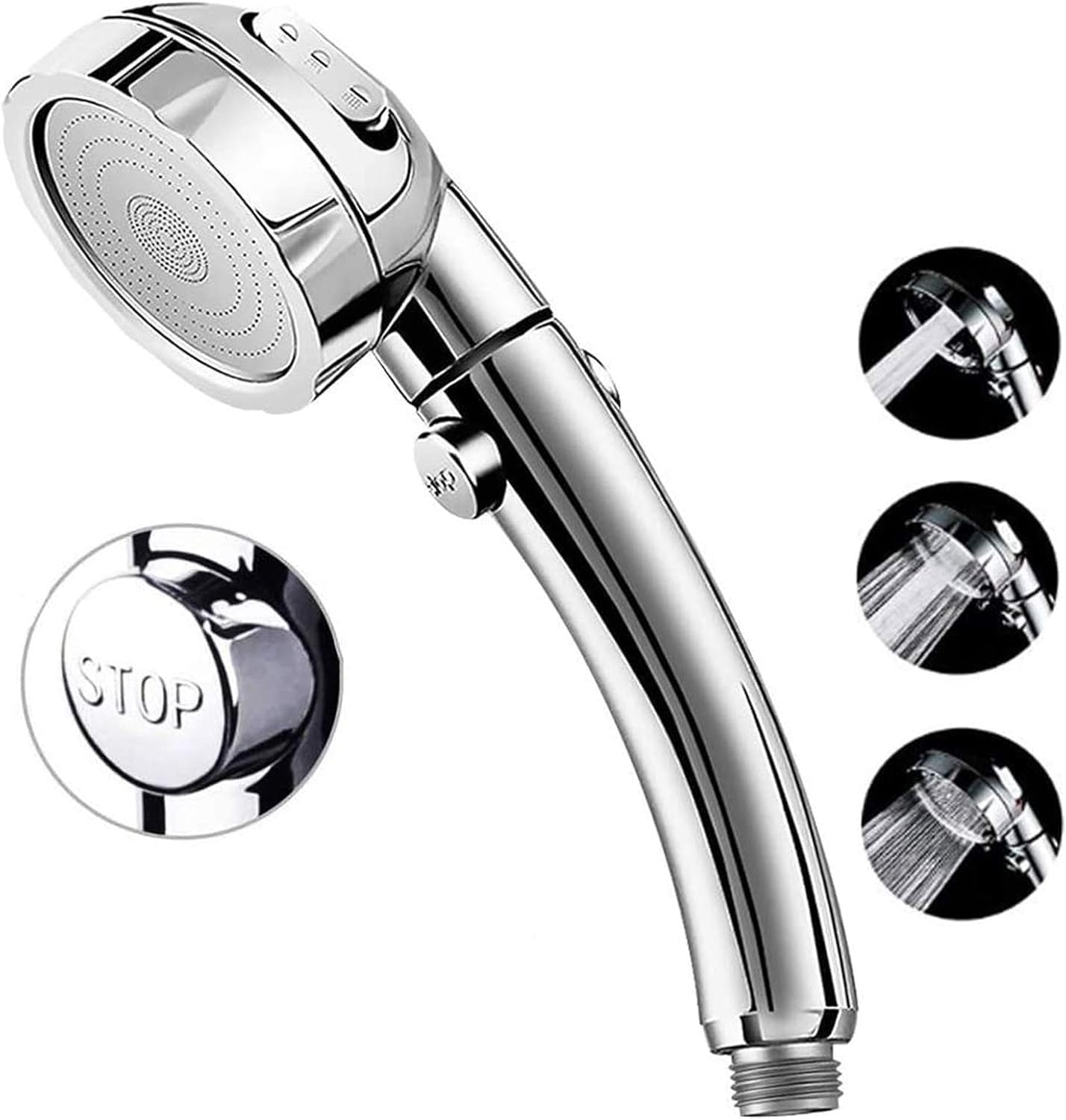 Chuveiro-De-Mao-Alta-Pressao-Com-Suporte-Sem-Furadeira.jpg Chuveiro De Mão Alta Pressão Com Suporte Sem Furadeira
