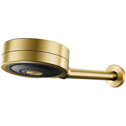Chuveiro Docol Novo Technoshower 1204872 de Parede Ouro Escovado