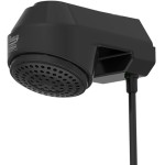 Chuveiro Ducha Eletrônica Modelo Compact Potência 5500W Voltgem 127V BR Cor Preto Durín