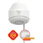 Chuveiro Ducha Eletrônica Modelo Compact Potência 5500W Voltgem 127V BR Cor Branco Durín - Imagem 2